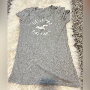 Hollister Gray Kids Short Sleeve Tee